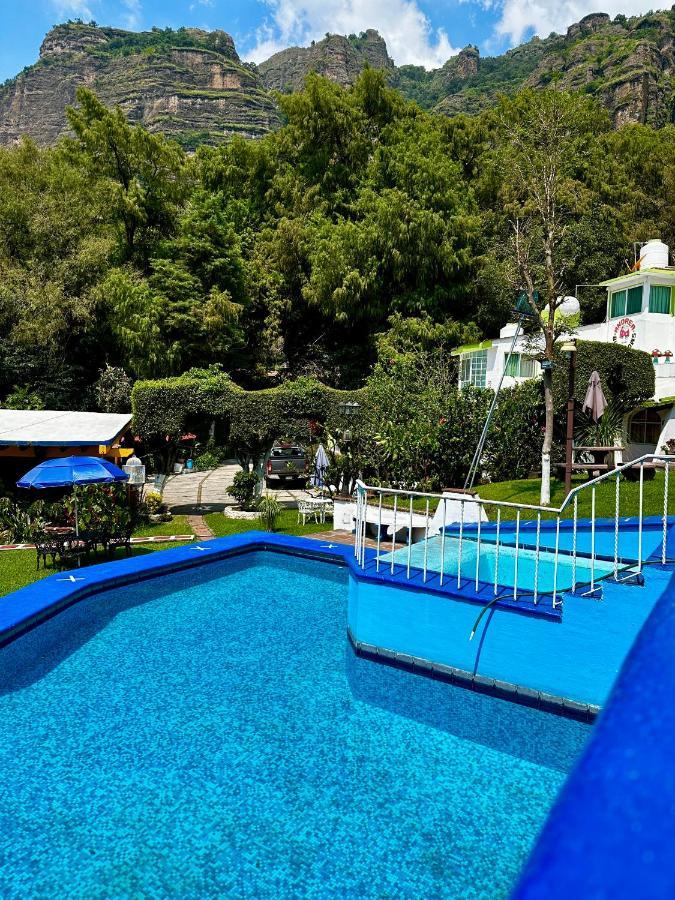 Bungalows Andrea Tepoztlán Kültér fotó