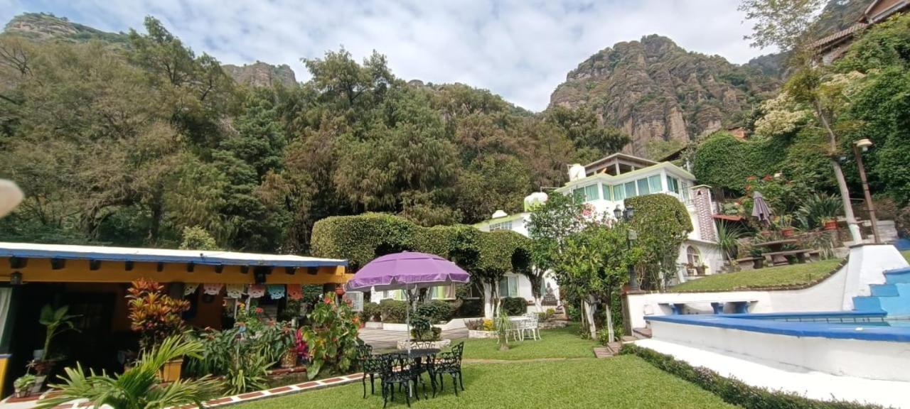 Bungalows Andrea Tepoztlán Kültér fotó
